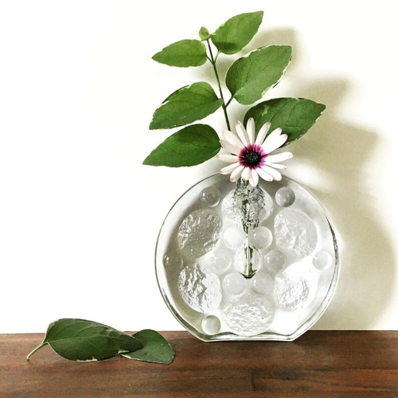 Pukeberg Walther Other - Pukeberg Walther Solifleur Art Glass Bud Vase